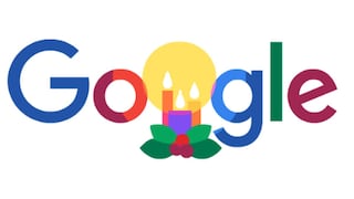 Google compartió este ‘doodle’ por motivo de Nochebuena