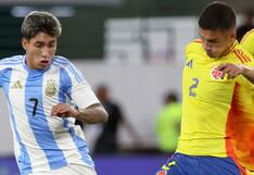 Argentina vs. Colombia (1-0): video, resumen y goles del Sudamericano Sub-20