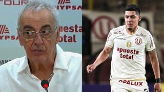 Fossati sobre el gran nivel de Inga en Universitario: “Lo teníamos en el radar de la selección”