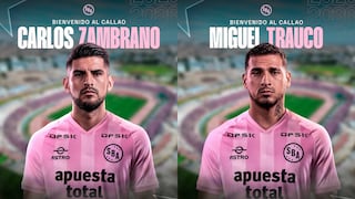 Ahora sí, oficial: Carlos Zambrano y Miguel Trauco son nuevos jugadores de Sport Boys