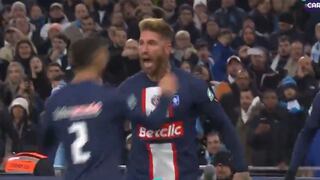 ¡De villano a héroe! Gol de Ramos para el 1-1 de PSG vs. Marsella por Copa de Francia [VIDEO]