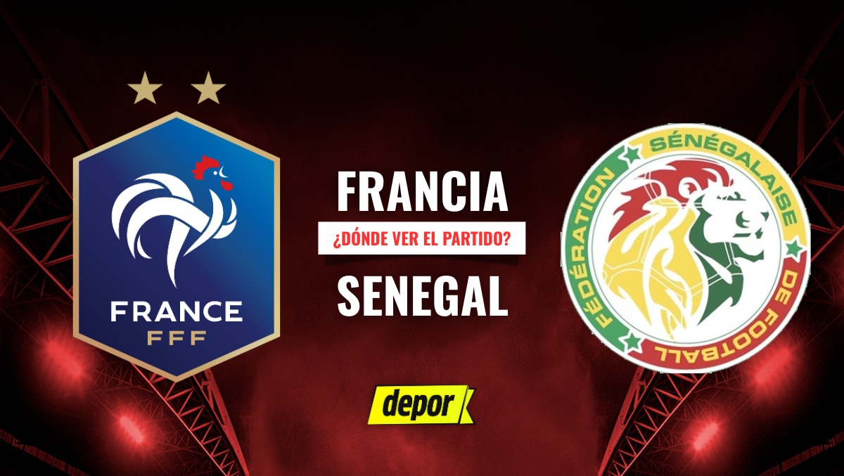 Francia vs Senegal por el debut mundialista. (Foto: Composición Depor)
