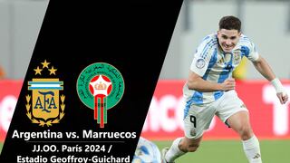Dónde se puede ver Argentina vs. Marruecos por Juegos Olímpicos 2024