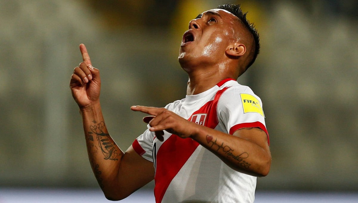 Christian Cueva marcó cuatro goles con Perú en las Eliminatorias para Rusia 2018. (Foto: Getty Images)