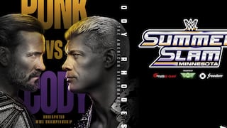 ¿A qué hora empieza y en qué canal transmiten WWE SummerSlam 2026 Night 1 EN VIVO hoy con CM Punk vs. Cody Rhodes?