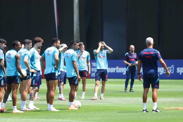 Flamengo ya entrena en la Videna con miras a la final de la Copa Libertadores. (Foto: Jesús Saucedo / Depor)