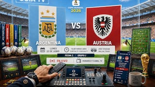 ¿A qué hora juega y en qué canal transmiten Argentina vs. Austria por el Mundial de Fútbol 2026?