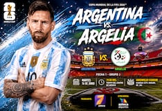 TV Azteca 7 transmitió el partido Argentina 3-0 Argelia por el Mundial 2026