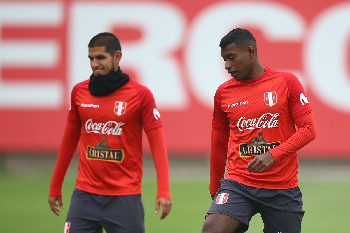 Luis Abram y Miguel Araujo han compartido equipo titular con la selección peruana. (Foto: El Comercio)