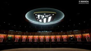 ¡Increíble!: así luce el vestuario del nuevo estadio Wanda Metropolitano del Atlético de Madrid