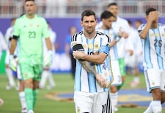 ¡Lo espera con ganas! Messi calentó la semifinal ante Inglaterra