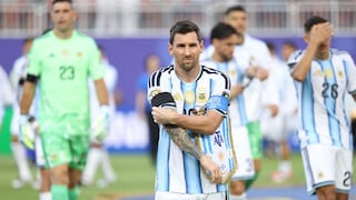¡Lo espera con ganas! Messi calentó la semifinal ante Inglaterra