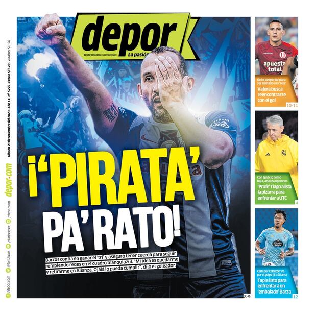 ¡'Pirata’ pa’ rato!