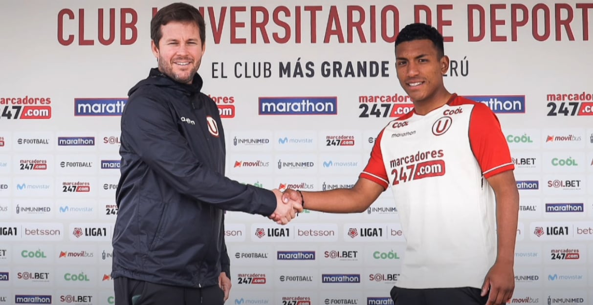 Álvaro Rojas tenía 17 años en el 2022 cuando Universitario le hizo su primer contrato profesional. (Foto: Universitario)