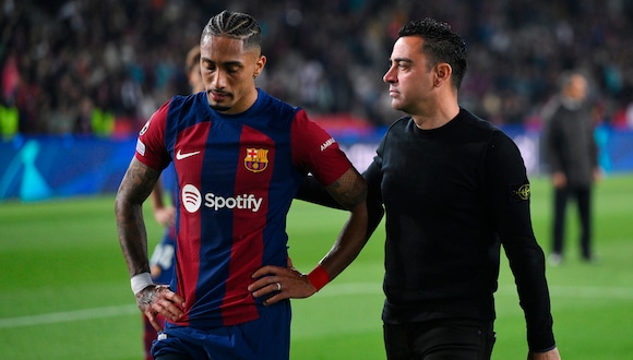 Tensión en Barcelona: Raphinha insultó al hermano de Xavi Hernández. (Foto: Agencias)