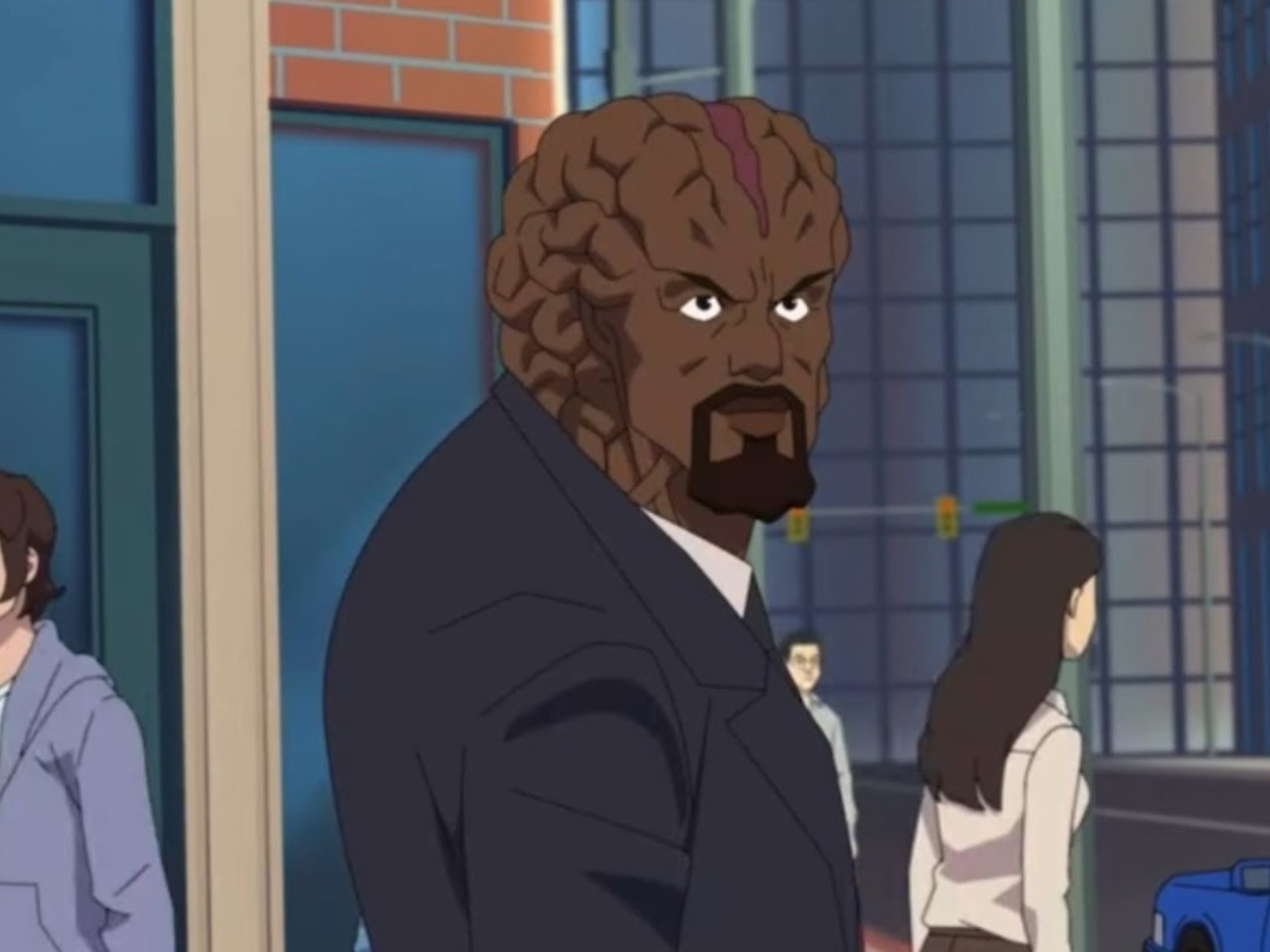 Angstrom Levy fue parte de una épica batalla en el capítulo final de la segunda temporada de "Invincible" (Foto: Amazon Prime Video)