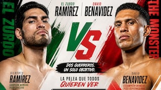 ¿Cómo quedó la pelea El Zurdo Ramírez vs. David Benavídez EN VIVO hoy por títulos AMB y OMB? Resultado final de la cartelera de boxeo en directo