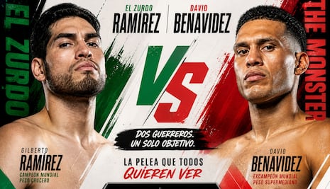 ¿Cómo quedó la pelea El Zurdo Ramírez vs. David Benavidez por títulos AMB y OMB?