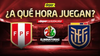 Horario de Perú vs. Ecuador en el Nacional por las Eliminatorias