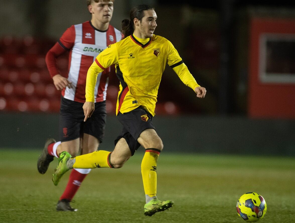 Andres Aguilar nació en Inglaterra y tiene abuelo paterno peruano. (Foto: Watford)