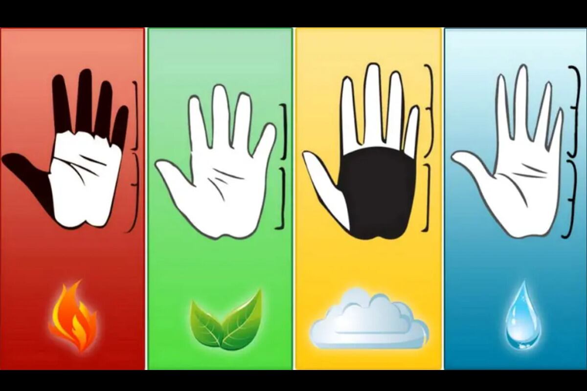 Esta imagen te permite ver cuatro manos completamente diferentes. (Foto: namastest.net)