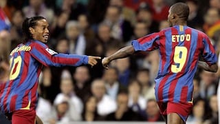 Barcelona de Ecuador planea contratar a Ronaldinho y Samuel Eto'o