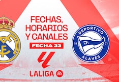 Real Madrid vs. Alavés: canales de transmisión y horarios del partido