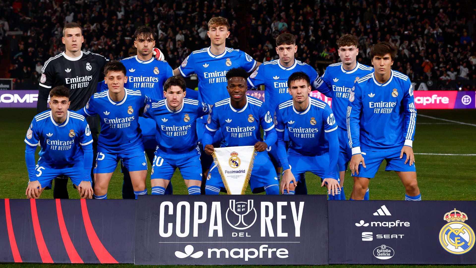 Este es el once que alineó Arbeloa en su debut como entrenador del Real Madrid.