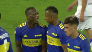 Llamado de atención: Advíncula tuvo cruce de palabras con Villa tras jugada en el Boca vs. Vélez [VIDEO]