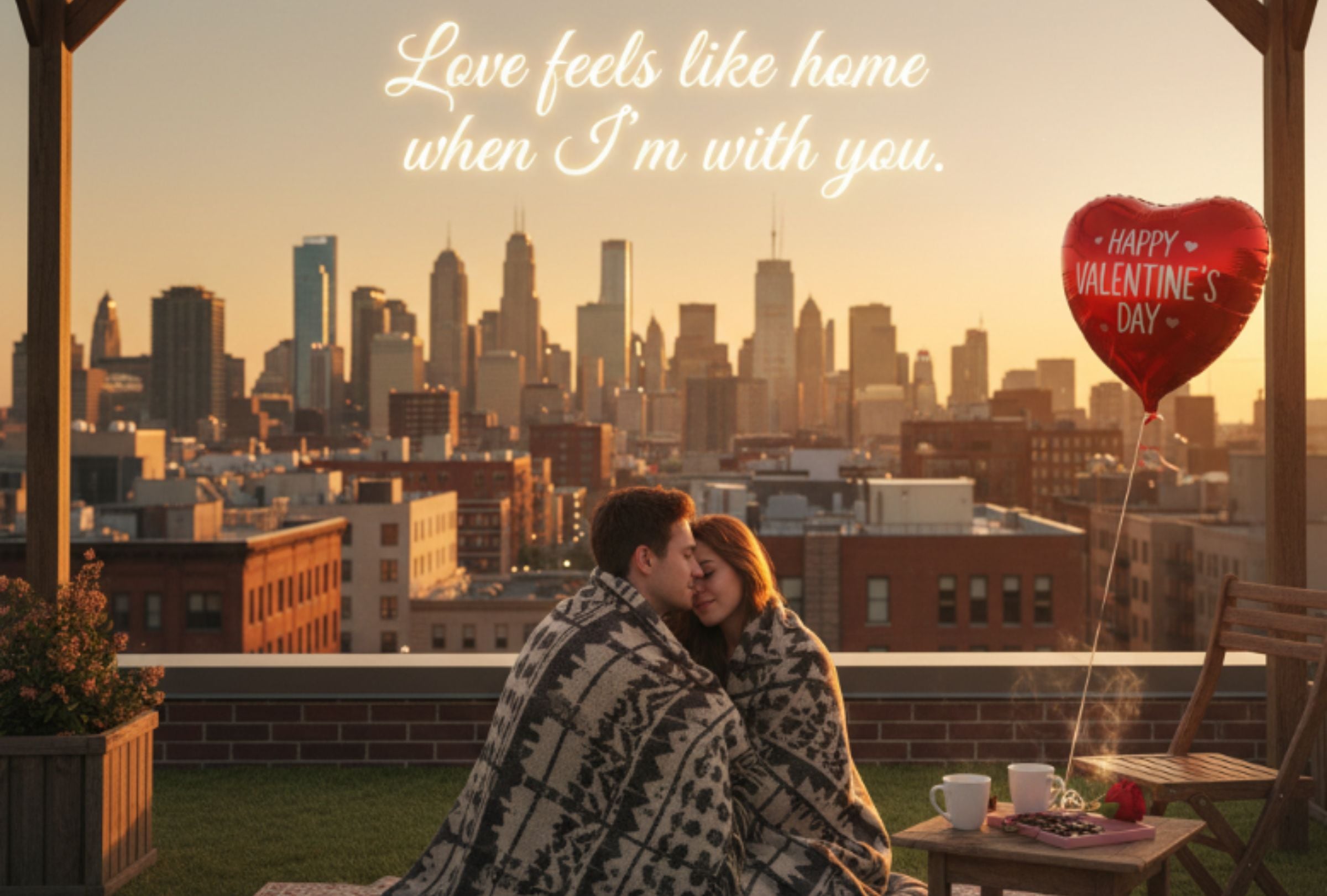 Every heartbeat whispers your name like a secret love song. On this Valentine’s Day, I’m reminded that the best place in the world is right next to you. (Photo: Image created by Depor using Perplexity's AI)