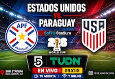 Canal 5 y TUDN televisaron el partido Paraguay 1-4 Estados Unidos por el Mundial 2026