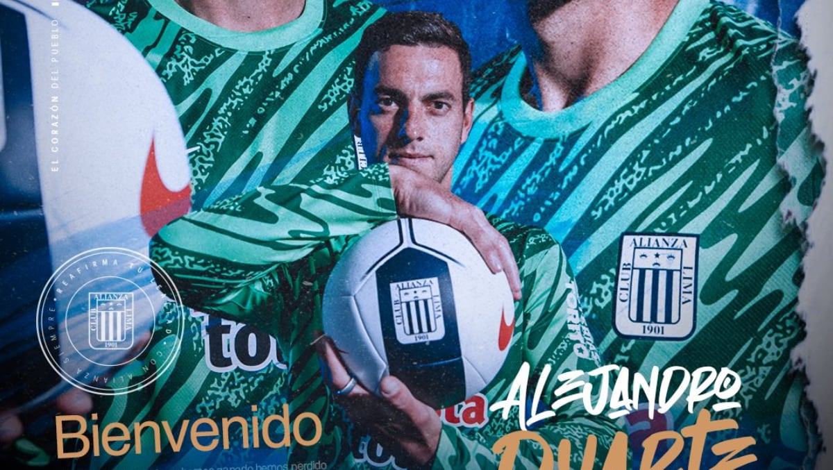 Alianza Lima oficializó a Alejandro Duarte para formar parte de su plantel del 2026. (Foto: Alianza Lima)