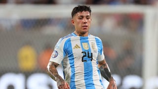 Tras canticos racistas: Enzo Fernández se pronunció en un comunicado y pidió disculpas