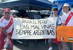 “Las Malvinas siempre serán argentinas”: el mensaje de unión de los hinchas previo al Perú vs Argentina