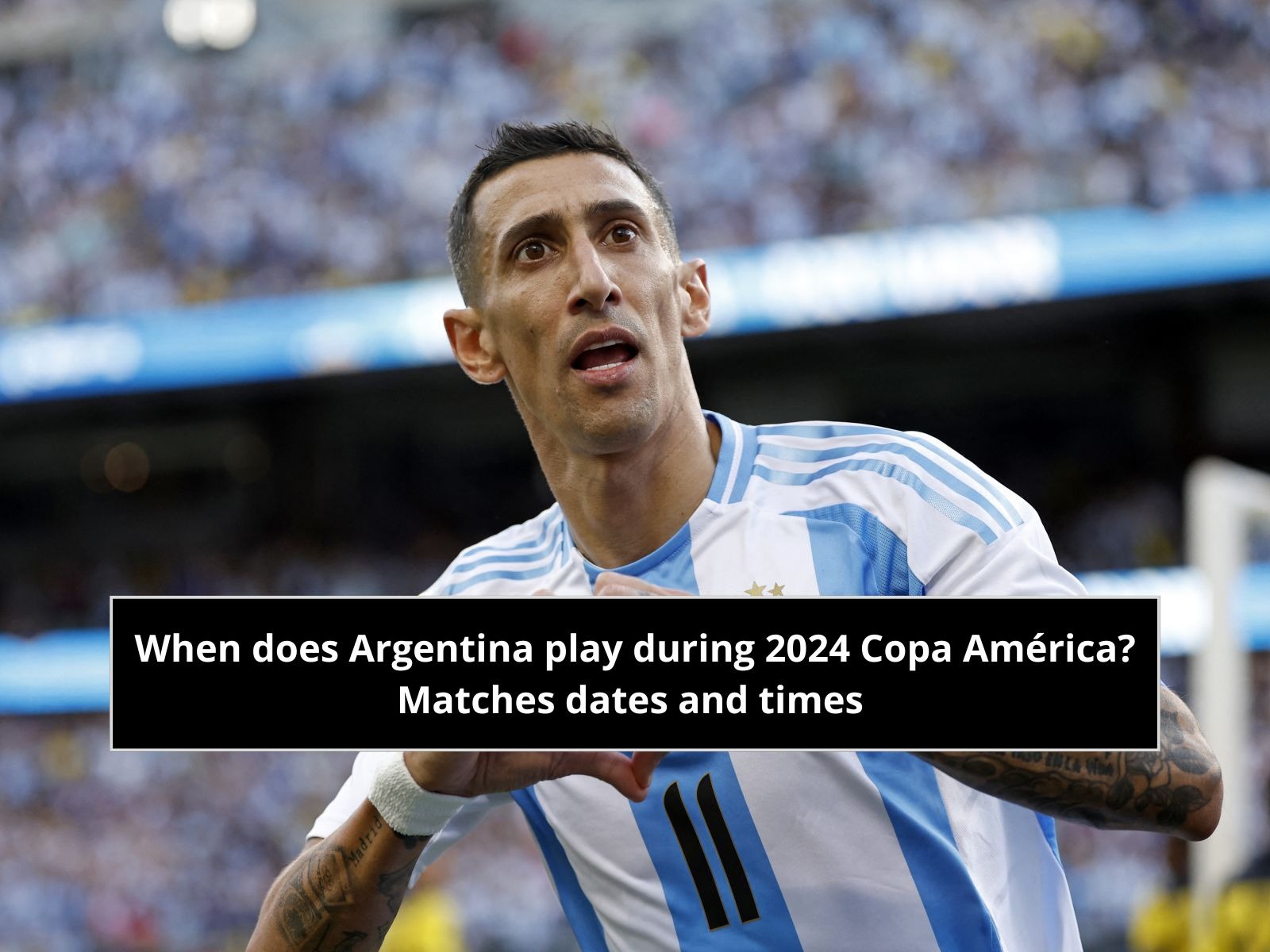 Discover right now the date, time and place of each match of the Argentine National Team in the Copa América 2024. (Photo: AFP / Composition)