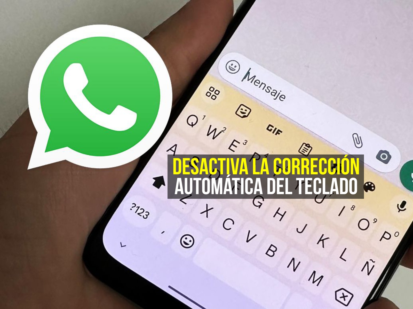 WHATSAPP | El proceso es compatible con el teclado de Google. (Foto: Depor)