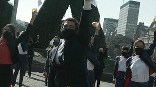 “A ellos no les importamos”: el flashmob de los trabajadores de Latam es el video viral del momento