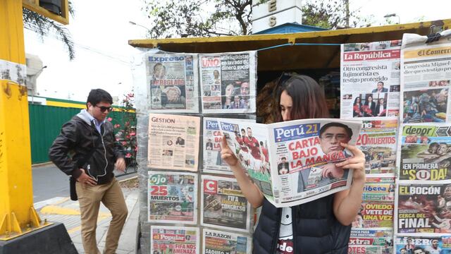 Distribución y venta de nuestro diario se mantendrá durante la cuarentena en Lima y regiones de alerta extrema 