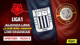 Horarios para ver Alianza Lima vs. Los Chankas por Liga 1