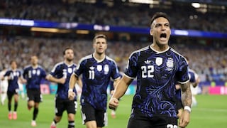 ¡El ‘Toro’ no perdona! Gol de Lautaro Martínez de penal y amplió la ventaja de Argentina ante Jordania
