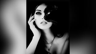 Descubre en dónde radica tu encanto según veas una mujer o un gato en la imagen