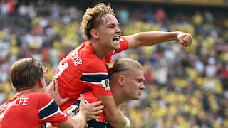 ¡Apareció el ‘Androide’! Haaland marcó doblete y pone a soñar a Noruega en el Mundial 2026