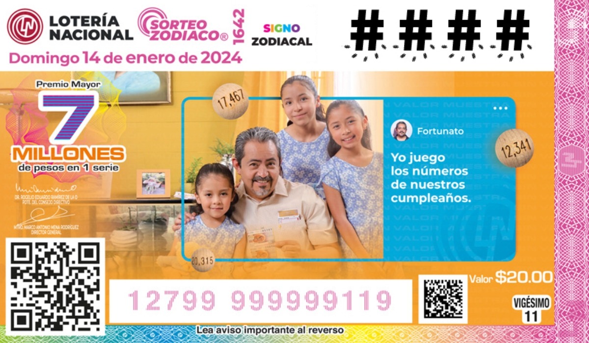 Resultados Sorteo Zodíaco del domingo 14 de enero: revisa los números ganadores y premios del juego. (Foto: Lotenal).