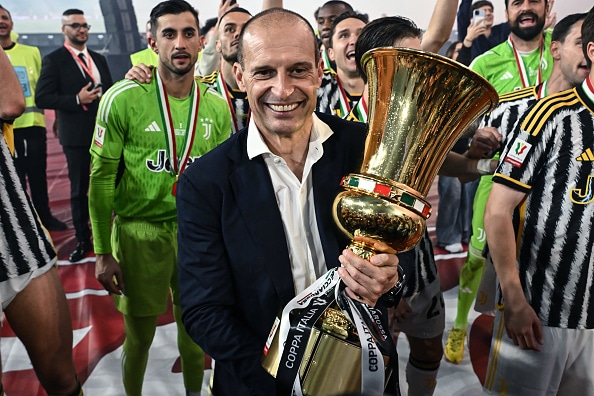 La Juventus de Massimiliano Allegri se coronó campeón de Copa Italia tras vencer a Atalanta en la final. (Foto: Getty Images)