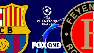 FOX One televisó FC Barcelona 5-1 Feyenoord por Champions League (09/09/2026)