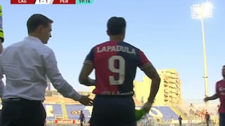 Primera aparición: Lapadula debutó oficialmente Cagliari vs. Perugia [VIDEO]
