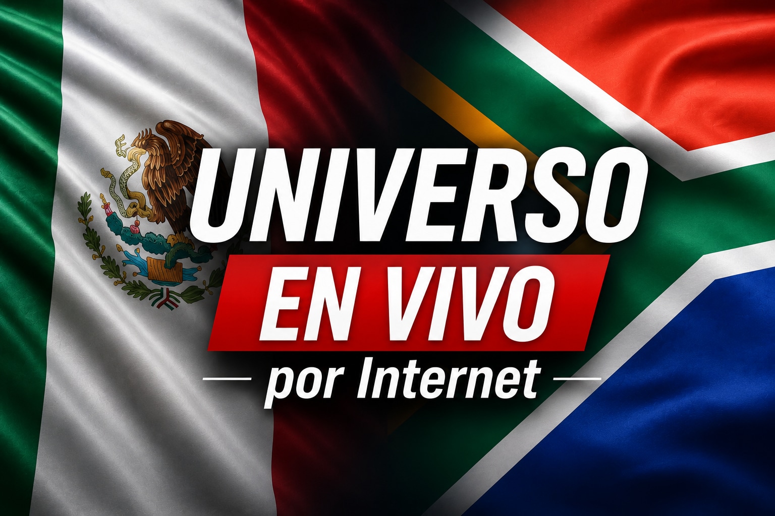 México y Sudáfrica se miden hoy 11 de junio de 2026 por la primera fecha de la Copa del Mundo de Fútbol (Imagen hecha por Depor con apoyo de la IA Chat GPT)