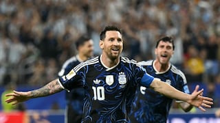¡Golazo de otro planeta! Messi la clavó de tiro libre y selló la goleada de Argentina ante Jordania