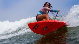 Vania Torres, surfista en Lima 2019: "La meta es, mínimo, ser medallista"