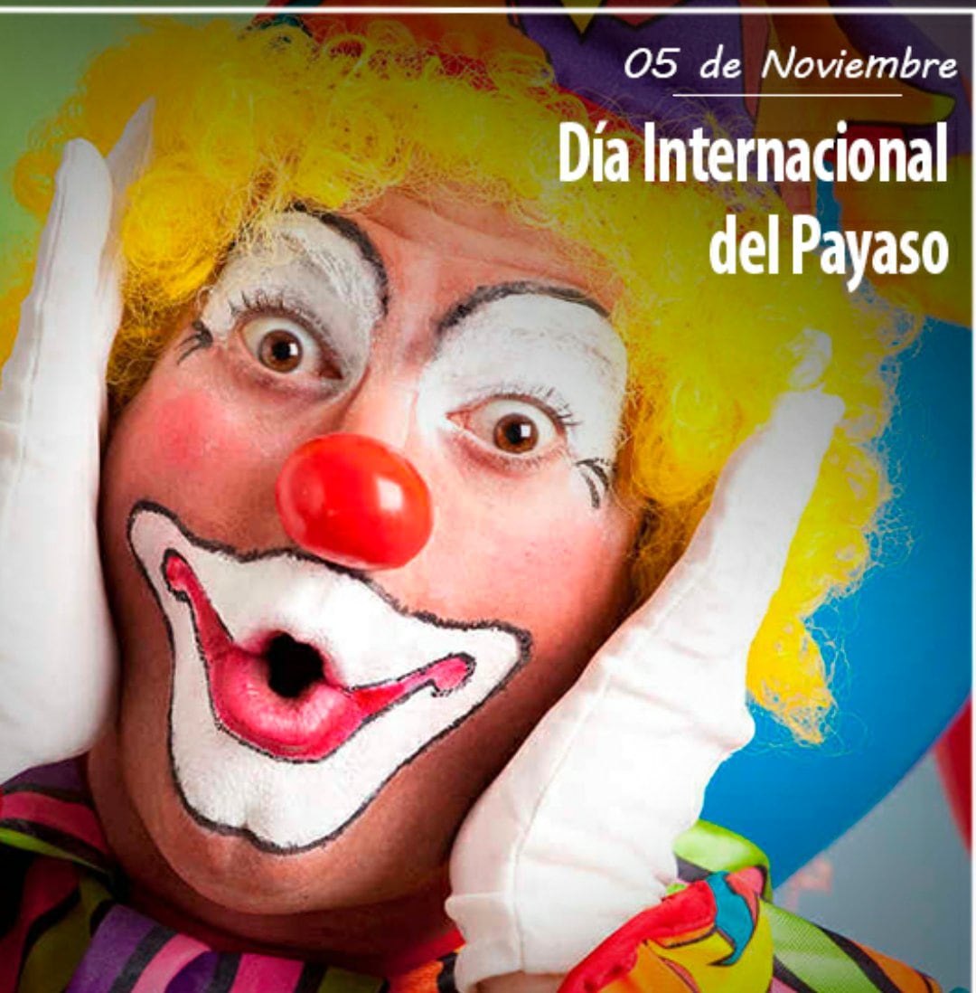 Frases por el Día del Payaso: las mejoras imágenes y mensajes para el 5 de noviembre (Foto: Internet)